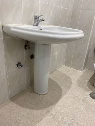 Conjunto baño: lavabo, váter y bidé