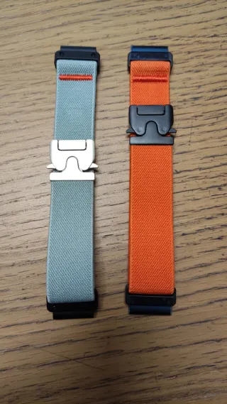 Correa Reloj Nylon Quickfit 20mm (Naranja/Azul)