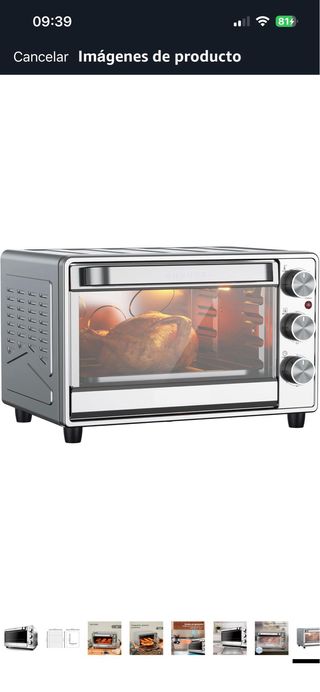 Horno Eléctrico Acero Inoxidable