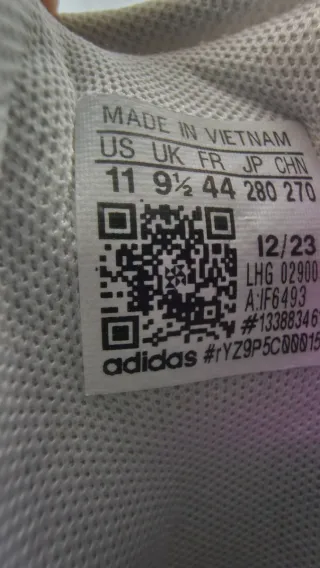 Zapatillas Adidas Blancas talla 44