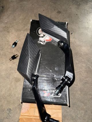 Retrovisores Moto Fibra Carbono