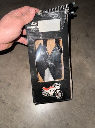 Retrovisores Moto Fibra Carbono