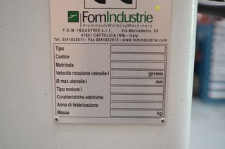 Copiadora aluminio FOM Industrie ISOS