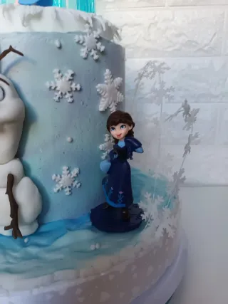 Tarta Frozen Elsa Olaf Cumpleaños