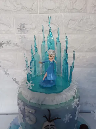 Tarta Frozen Elsa Olaf Cumpleaños