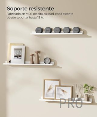 Estantería de pared colgante - Songmics