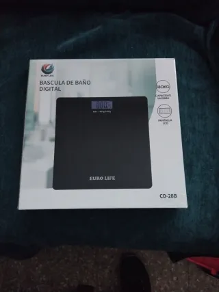Báscula de Baño Digital Euro Life