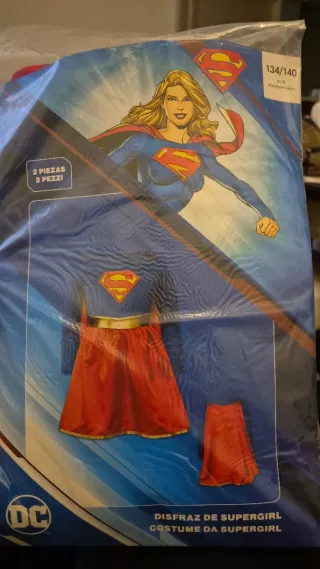 Disfraz Supergirl DC Comics Talla 134/140