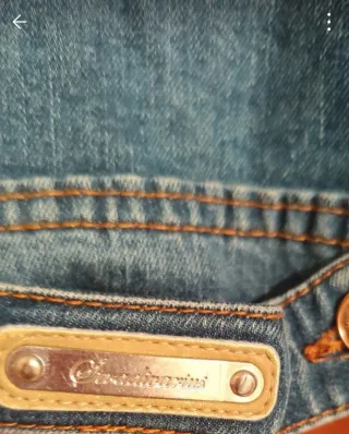 Chaqueta tejana Stradivarius azul