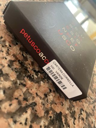 Cartera Caballero Petusco Azul