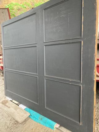 Panel Madera Decorado Puerta Corredera