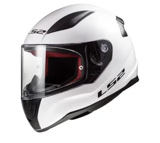 Casco Moto Integral LS2 Rapid Solid Blanco