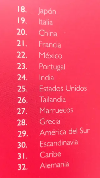 Colección de libros de alta cocina y tradicional