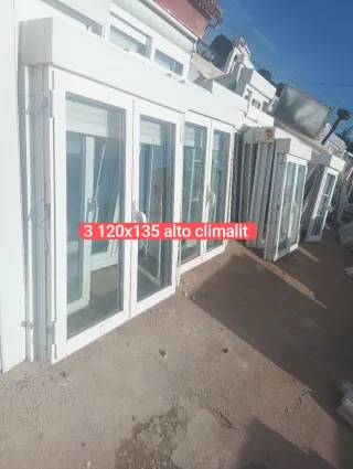 Ventanas aluminio 120x135 y 140x135