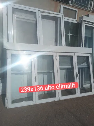 Ventanas aluminio 120x135 y 140x135