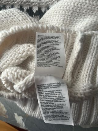 Jersey grueso estampado Fair Isle