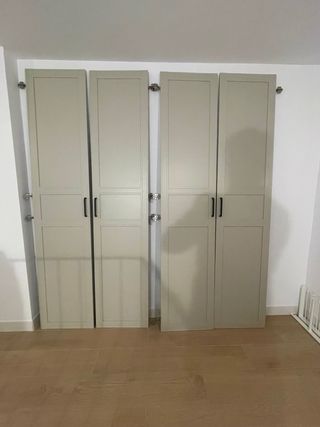 Puerta FLISBERGET IKEA beige claro 50x229 cm