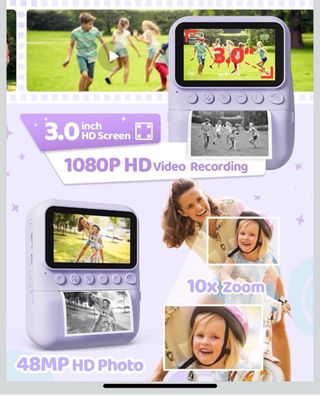 Cámara Infantil Fotos, Video y Juegos. Nueva