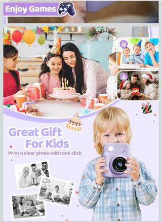 Cámara Infantil Fotos, Video y Juegos. Nueva