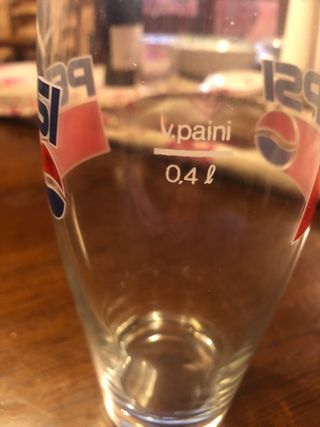 Bicchiere Pepsi