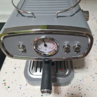 Cafetera Espresso Silver Crest Gris