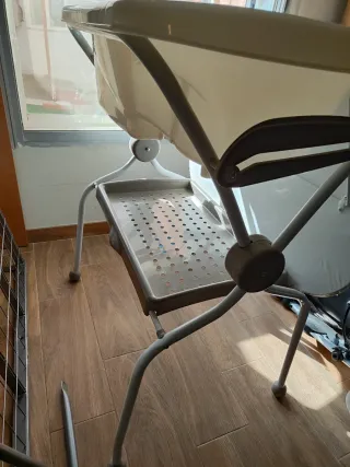 Bañera y cambiador para bebé