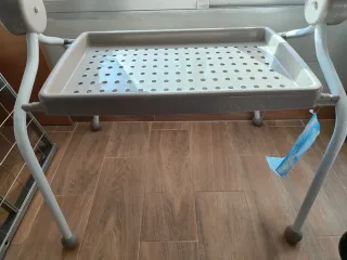 Bañera y cambiador para bebé