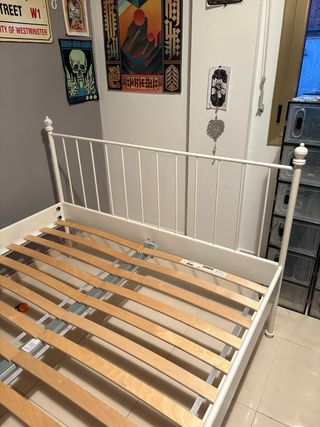 Estructura Cama Ikea Blanca