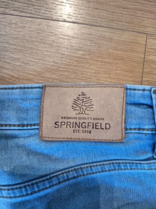Pantalones cortos vaqueros Springfield talla M