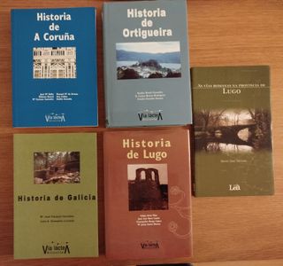 25€-35€ x libro. Historia. Galicia