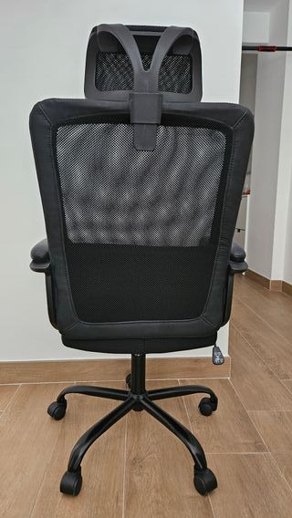 Silla de Oficina Ergonómica Negra