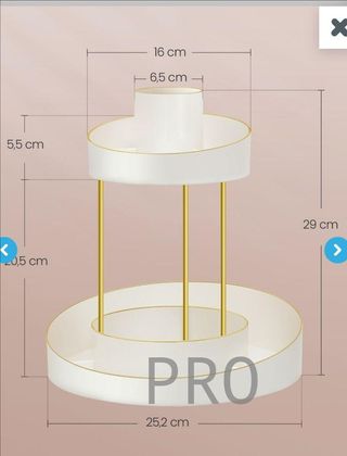 Organizador de Maquillaje Giratorio