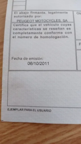 Peugeot Speedfight Scooter