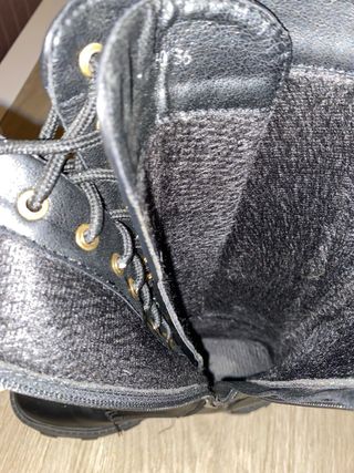 Botas militares pretas cano alto tam 36