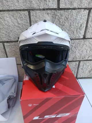 Casco Moto LS2 Drifter Solid Blanco