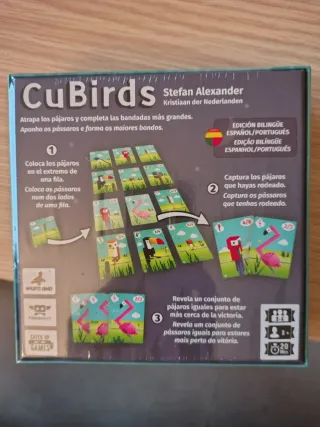Juego de mesa CuBirds Stefan Alexander. Nuevo .