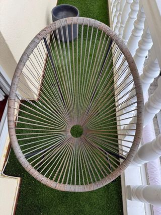 Conjunto mesa y sillas de jardín