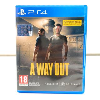 A Way Out - Ed Italiana - Playstation 4 Ps4