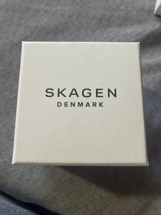 Reloj Skagen Denmark Negro/Plateado