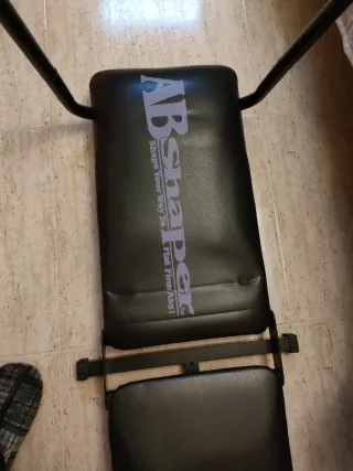 Banco Abdominales AB Shaper Negro