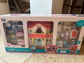 Casa de muñecas Sweet Dream Home + pilas. Juguete