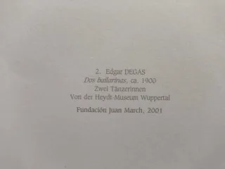 2 Reproducciones Monet y Degas