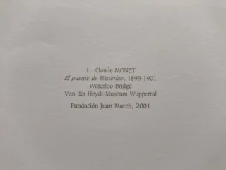 2 Reproducciones Monet y Degas