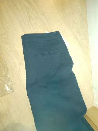 Pantalón Chino Mujer Polo Club Negro