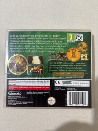 El Profesor Layton y el Futuro Perdido Nintendo DS
