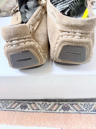 Mocasines Marrones Talla 44 con Detalles Multicolo