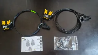 🆕Frenos Magura MT5 4 pistones + 2 Discos 203 mm