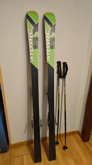 Esquís Atomic Supercross 11 + botas atomic b9