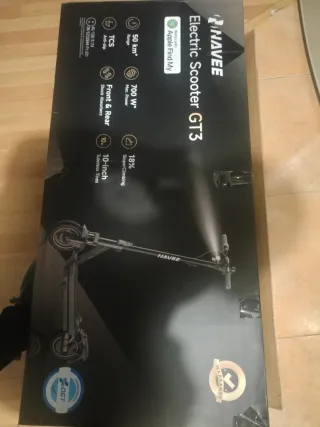 Patinete Eléctrico NAVEE GT3 - 1 Mes de Uso