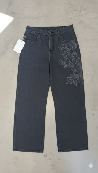 Pantalones Baggy Y2k Mujer